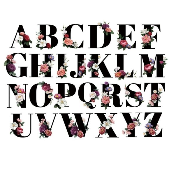 Monogram 'M' Canvas Travel Tote Bag. Reusable - Grocery, Weekend, Beach Bag - Picture 16 of 16